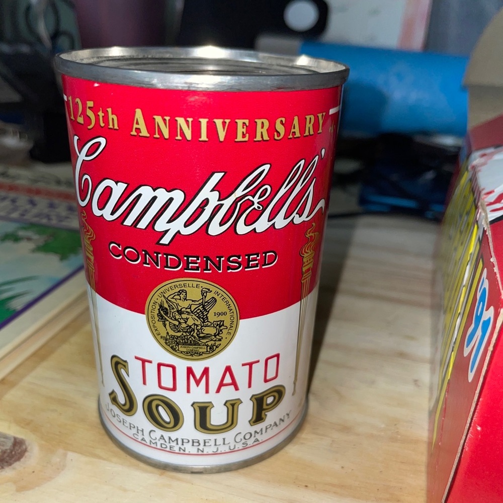 Advertising 125th campbell soup can